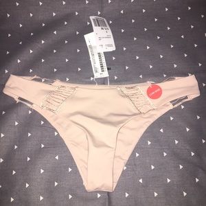 Beige Bikini Bottoms